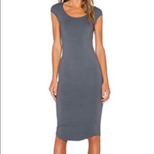 Monrow cap-sleeved dress